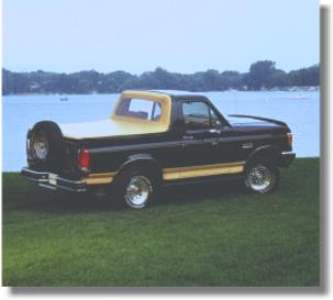 Ford Bronco with Tan Skyler Soft Top